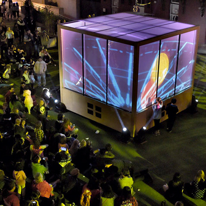 The Cube: Illuminating Arts Experiences